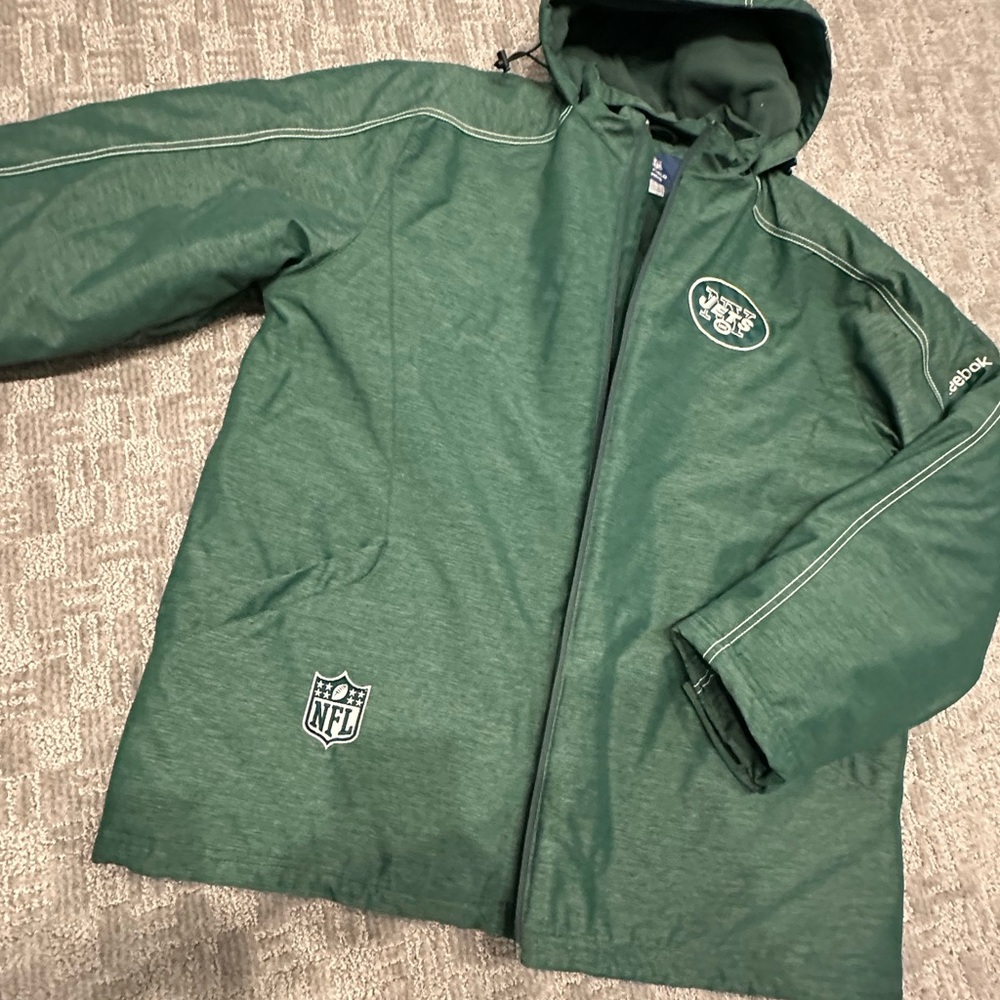 NFL NY Jets Reebok On Field Jacket / Never Worn/ Men’s XL